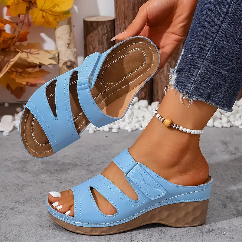 Serilda™ - Sandale Élégante à Talon avec Bride Ajustable