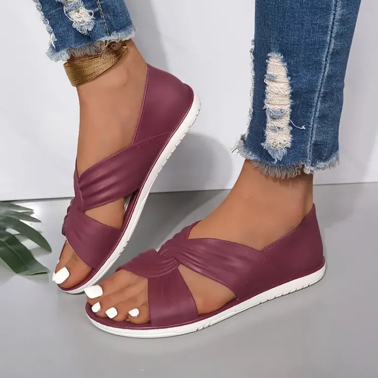 Florinda™ - Sandales confortables à nœud papillon pour femmes