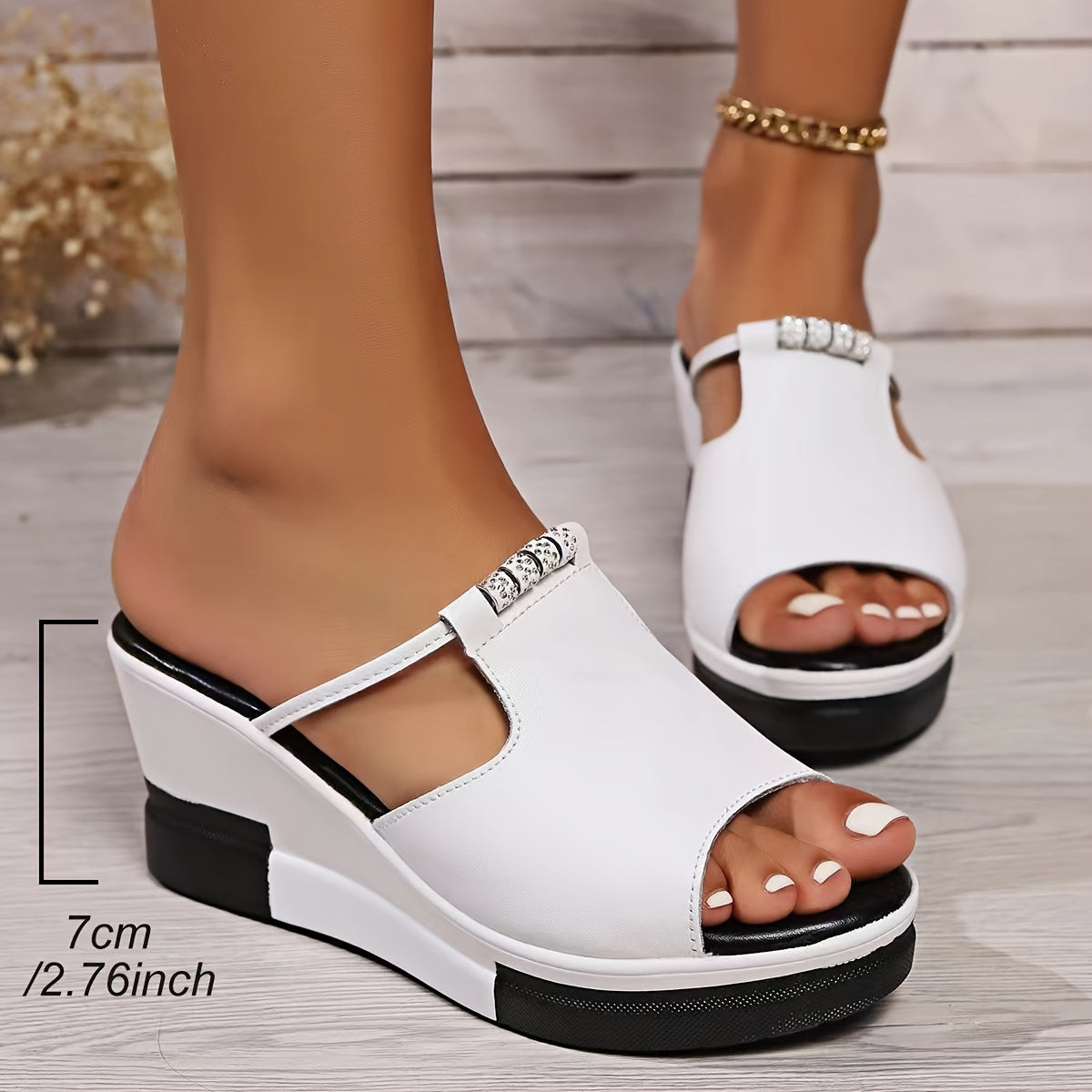Evania™ - Sandales orthopédiques confortables à plateforme pour femmes
