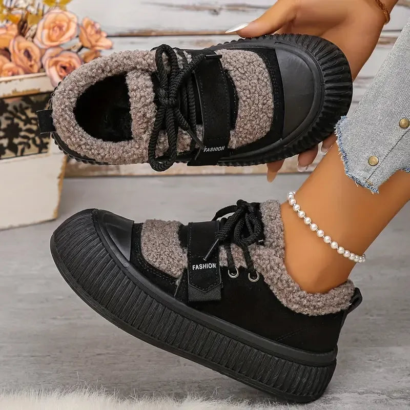 Nirelia™ - Baskets Chaudes Confort Hiver pour Femmes