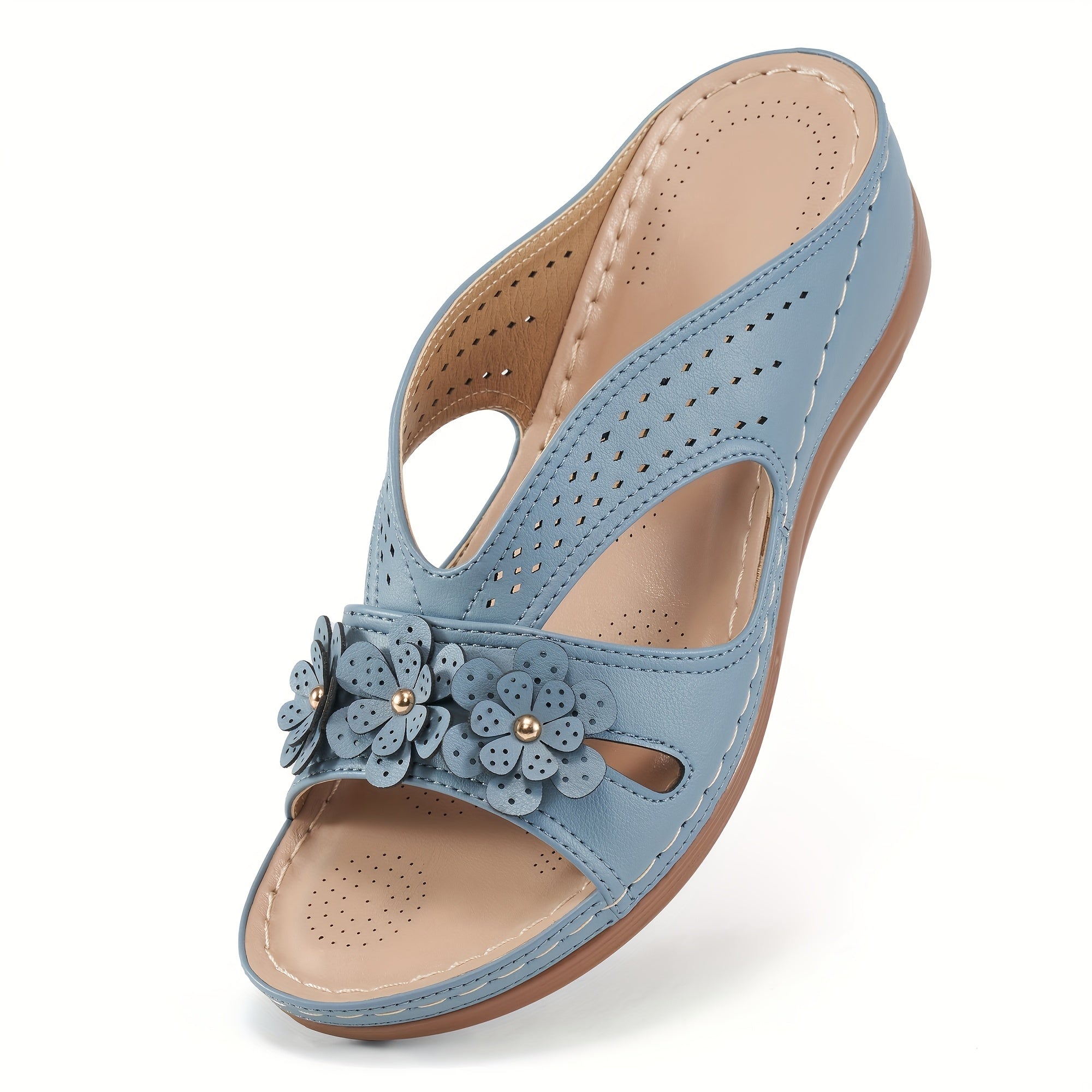 Norabel™ - Sandales avec talon orthopédique de confort – Stabilité, légèreté et posture naturelle