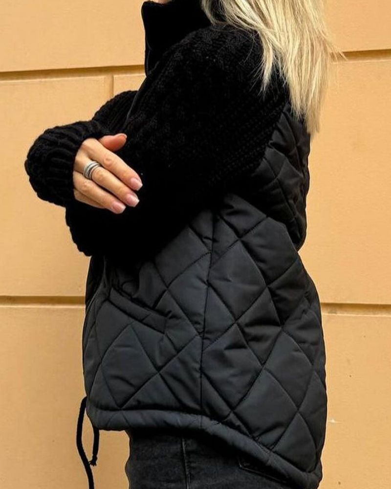 Bravina™ - Veste en Fleece Tricotée Décontractée