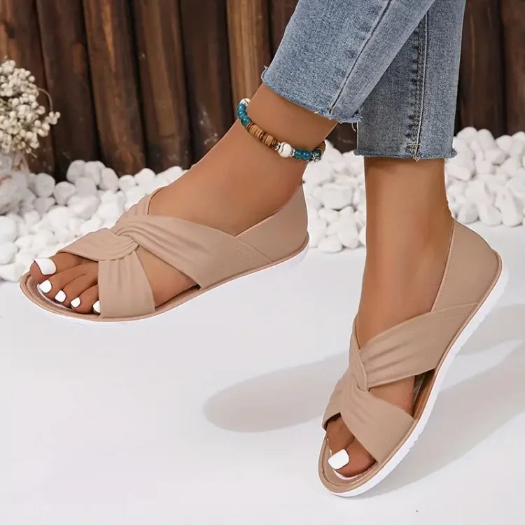 Florinda™ - Sandales confortables à nœud papillon pour femmes