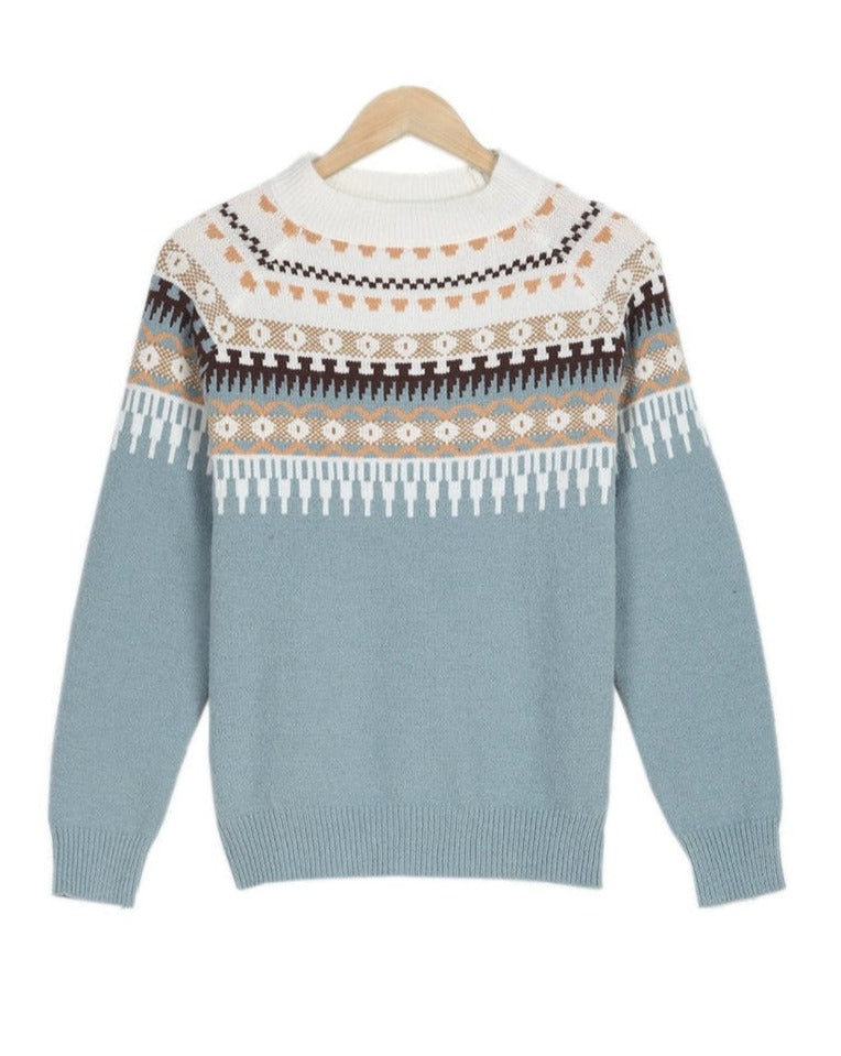 Christelle™ - Pull Tricoté Élégant et Confortable