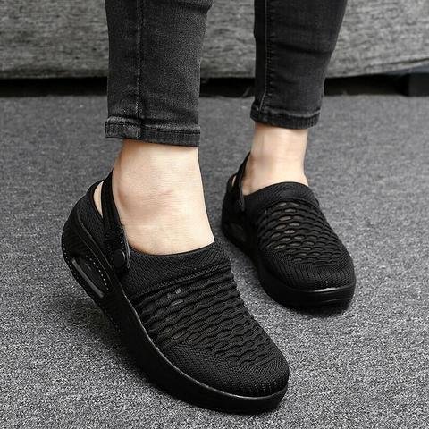 Delyvora™ - Chaussures de marche orthopédiques femme à coussin d’air