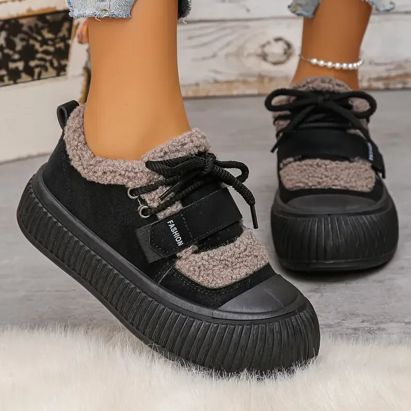 Nirelia™ - Baskets Chaudes Confort Hiver pour Femmes