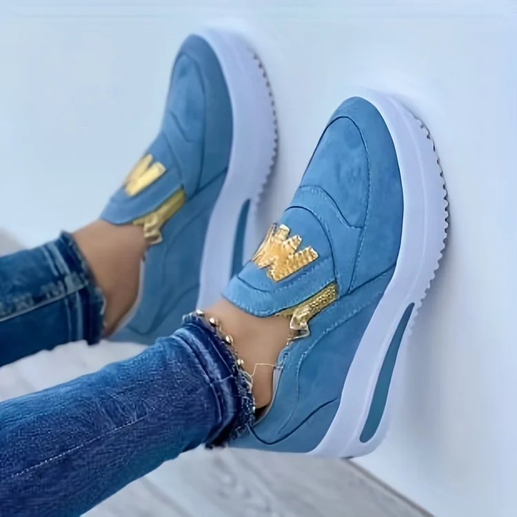 Nella™ - Chaussures Orthopédiques Confortables avec Plateforme Casual Slip-on pour Femme