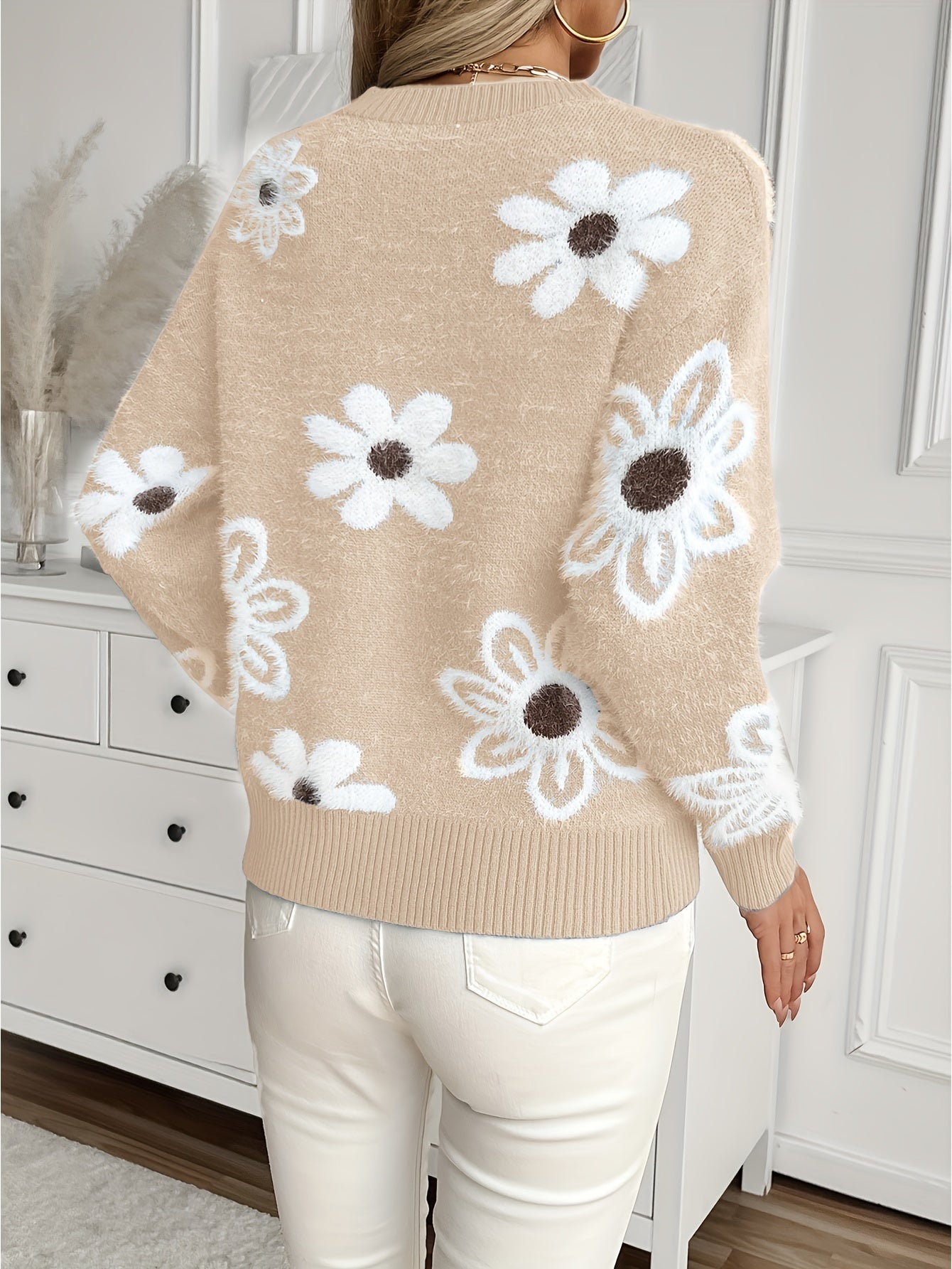 Madeleine™ - Pull floral pour femmes