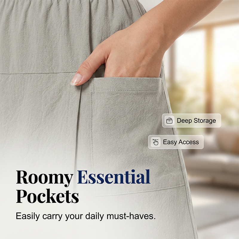 Mirevyn™ - Robe décontractée femme taille élastique short jupe asymétrique