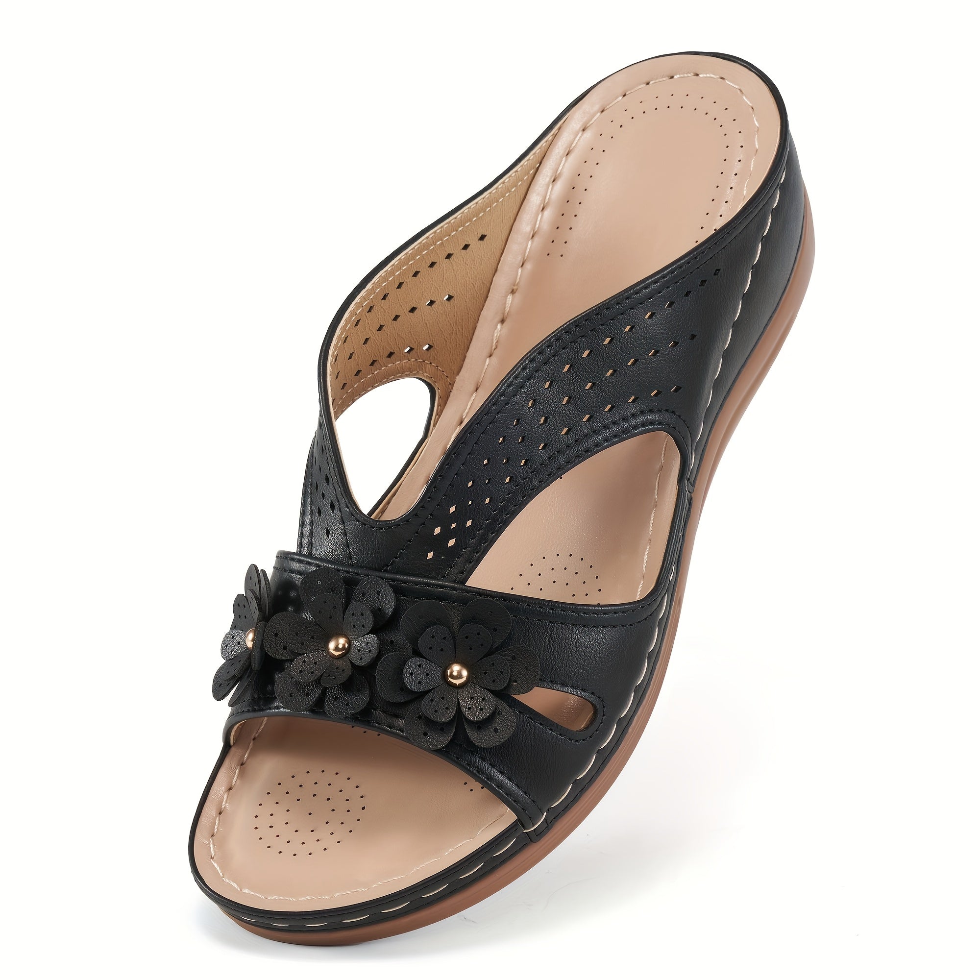 Norabel™ - Sandales avec talon orthopédique de confort – Stabilité, légèreté et posture naturelle