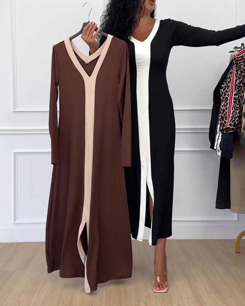 Gabrielle™ - Robe en Maille Élégante Automne Hiver
