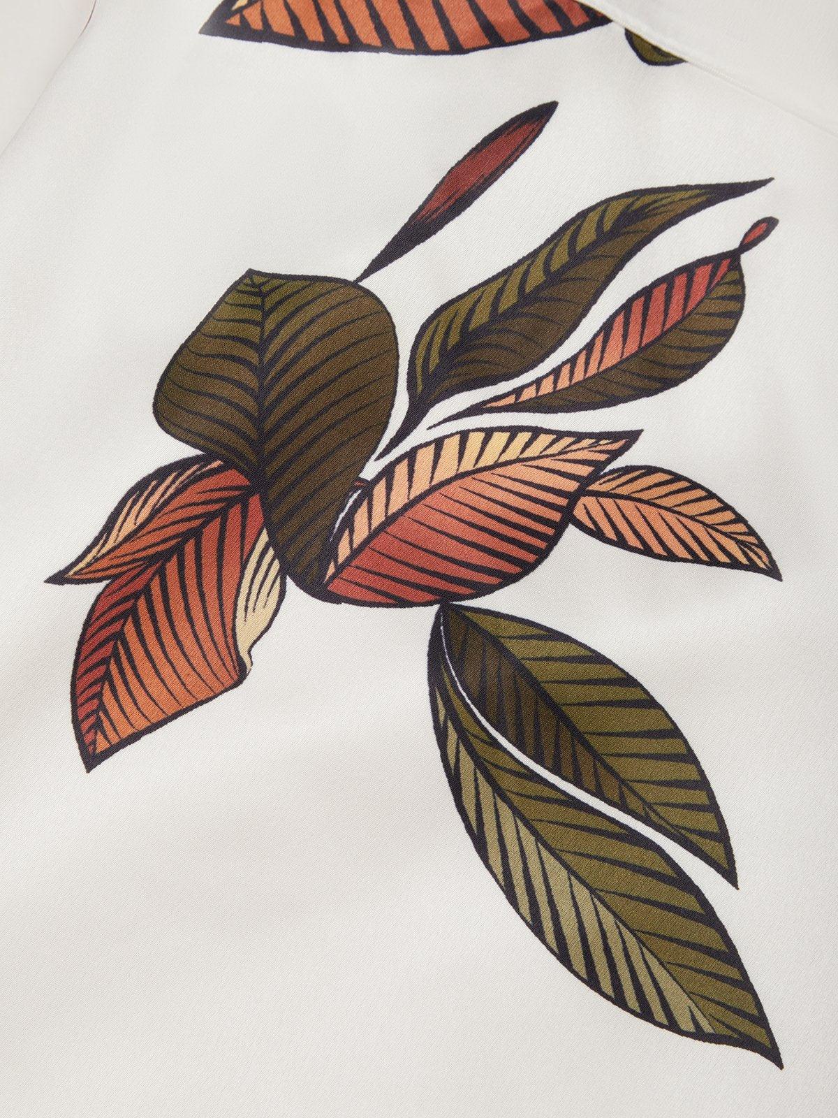 Nysoria™ - Robe Portefeuille Fleurie Élégante