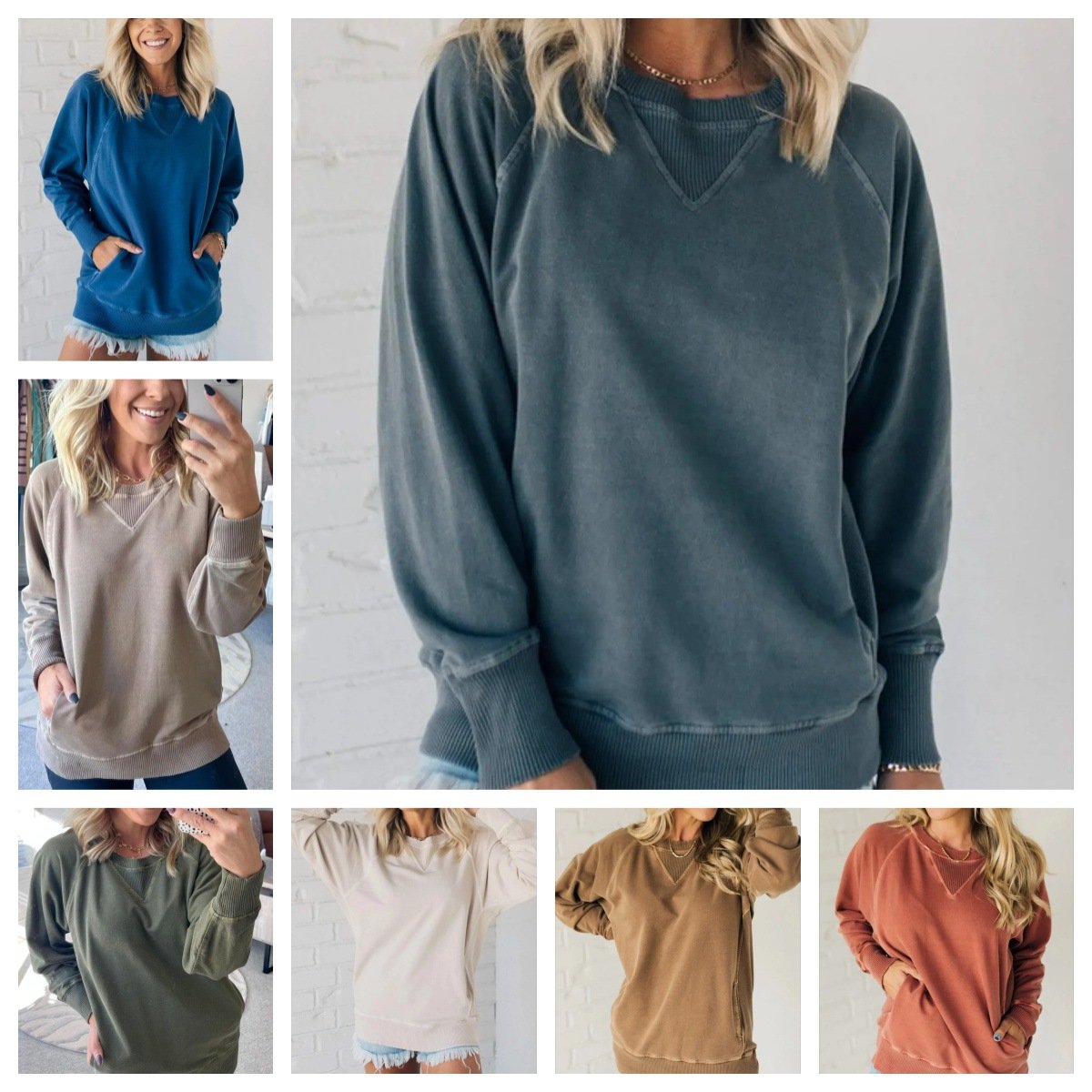 Michele™ - Pull Chic avec Poches Côtelées pour Femmes