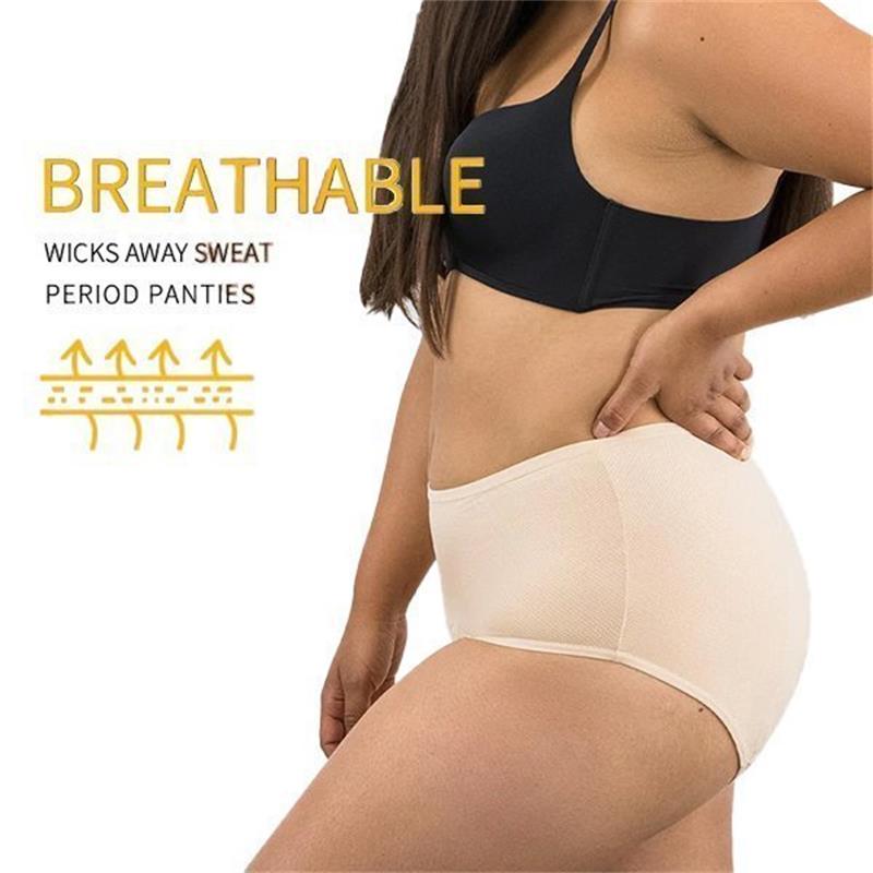 Thalia™ - Culotte Taille Haute Anti-Fuite – Restez à l'abri des fuites en cas d'incontinence et de menstruations