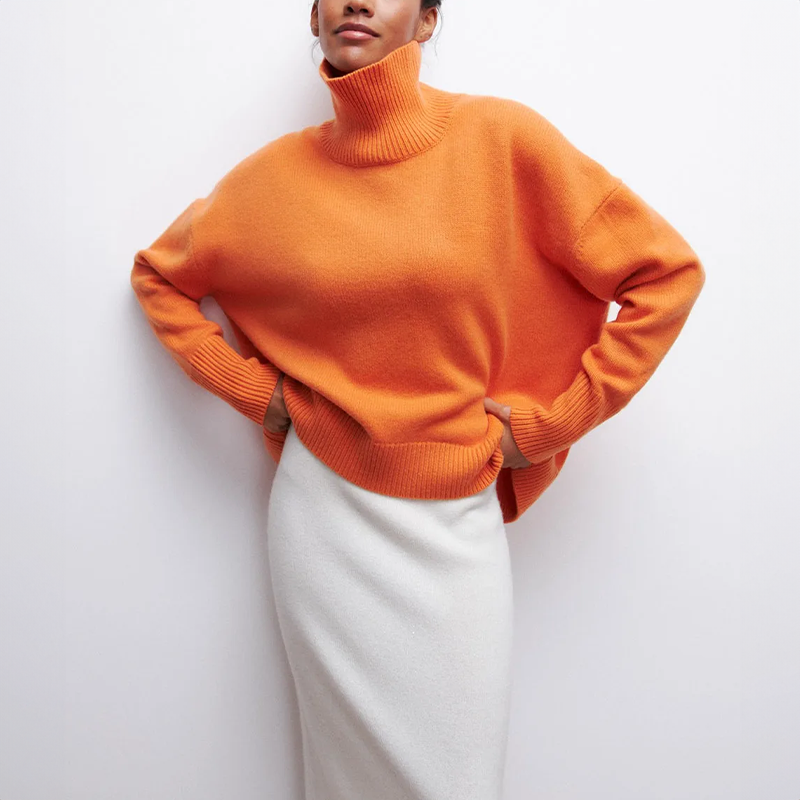 Micheline™ - Pull Chic avec Poches Côtelées pour Femmes