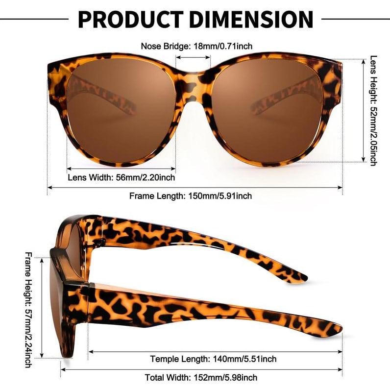 Dovrya™ - Lunettes soleil femme cat eye polarisées UV400 style chic