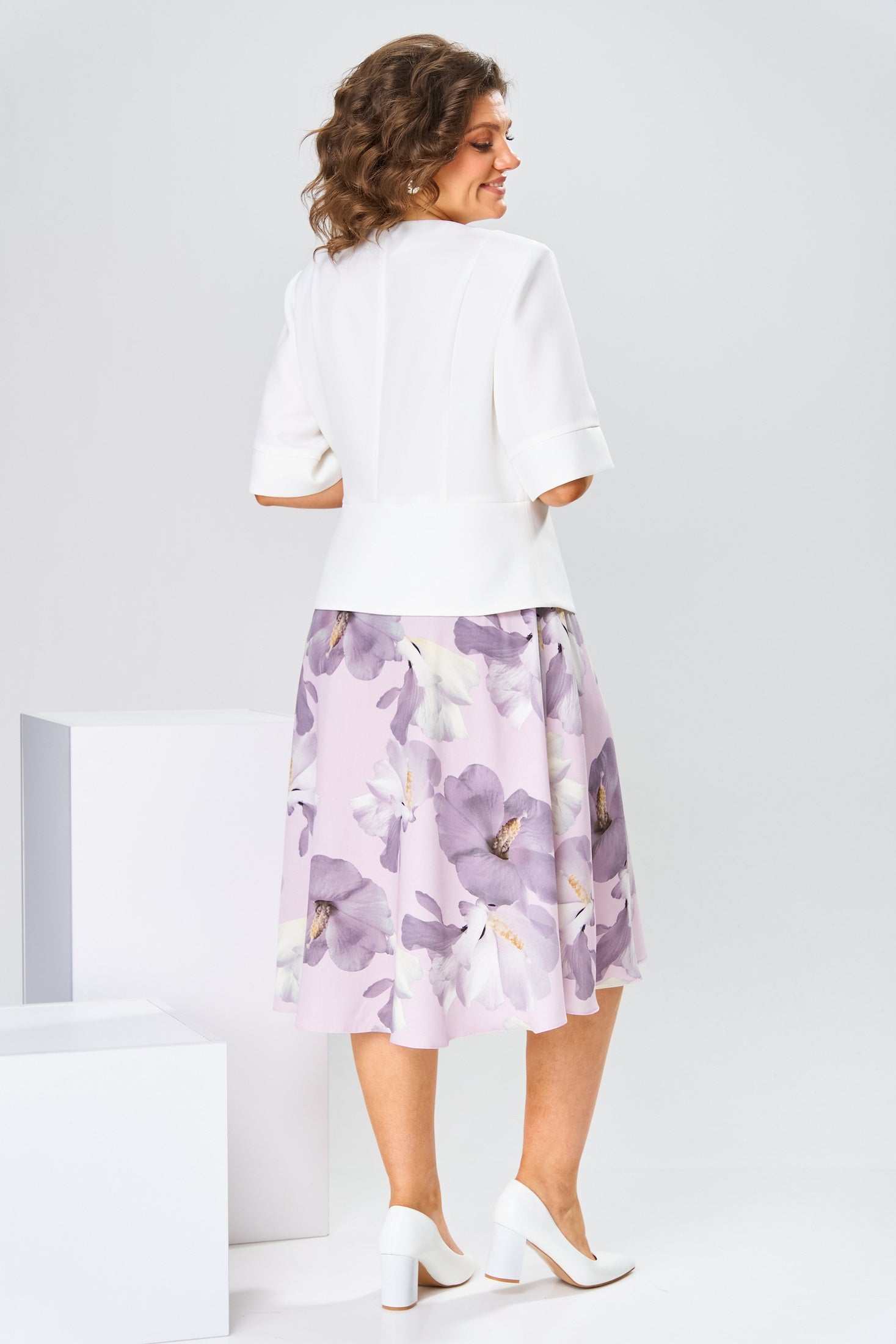 Adelisa™ - Robe en Coton et Soie de Haute Qualité pour une Élégance Naturelle
