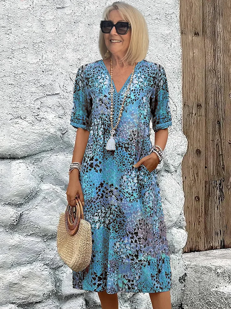 Coraline™ - Élégance et Modern Robe Midi