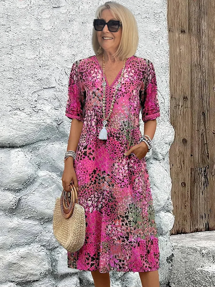Coraline™ - Élégance et Modern Robe Midi