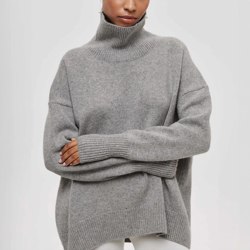 Micheline™ - Pull Chic avec Poches Côtelées pour Femmes