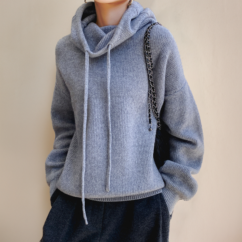 Aurore ™ - Pull à col roulé en laine mérinos