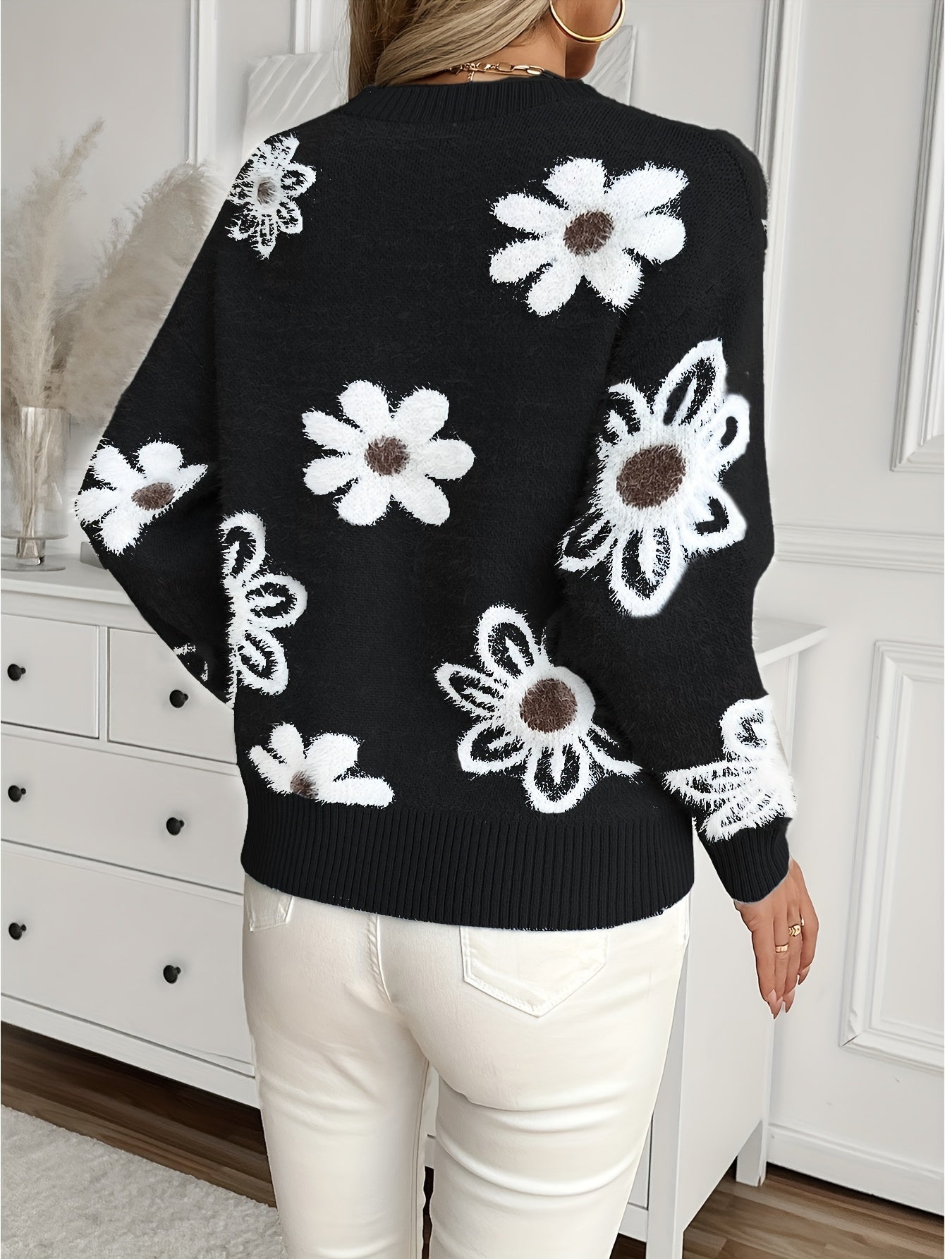 Madeleine™ - Pull floral pour femmes