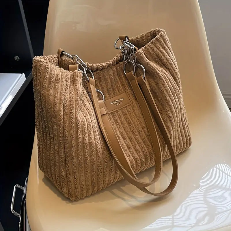 Huguette™ - Sac Fourre-Tout en Coton et Cordons