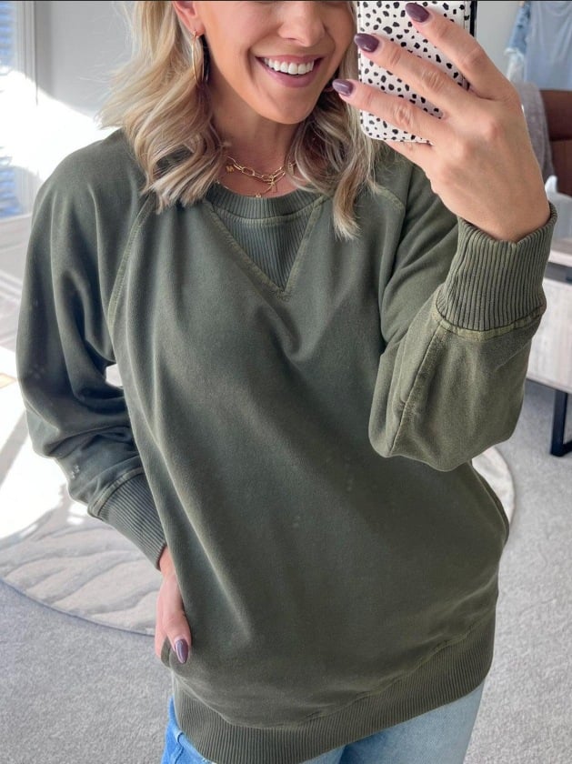 Michele™ - Pull Chic avec Poches Côtelées pour Femmes