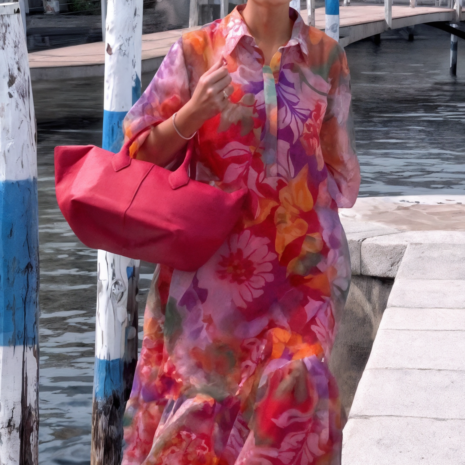 Lunaria™ - Robe en Chiffon Tendance