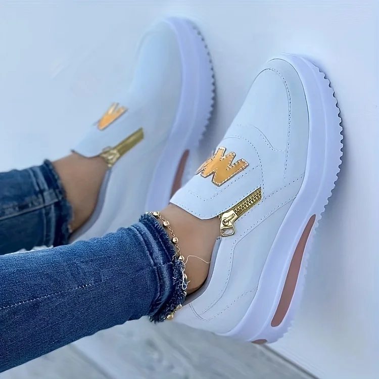 Nella™ - Chaussures Orthopédiques Confortables avec Plateforme Casual Slip-on pour Femme
