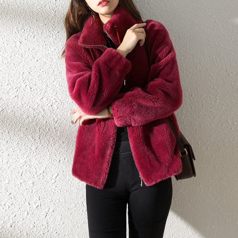 Lune™ - Manteau Matelassé à Col Montant