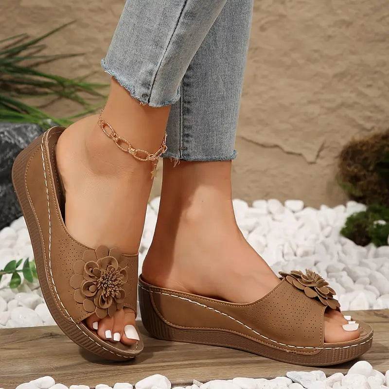 Nirelle™ - Sandales parmi les fleurs pour femmes