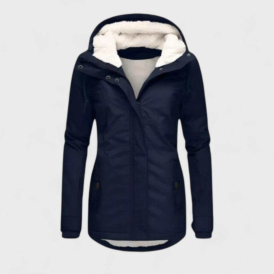 Dionellea™ - Veste chaude et imperméable avec capuche pour femme