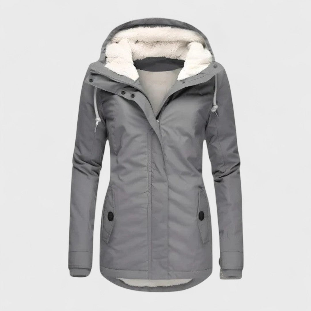 Dionellea™ - Veste chaude et imperméable avec capuche pour femme