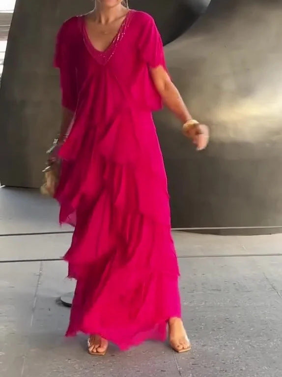 Britt™ - Robe Longue Élégante