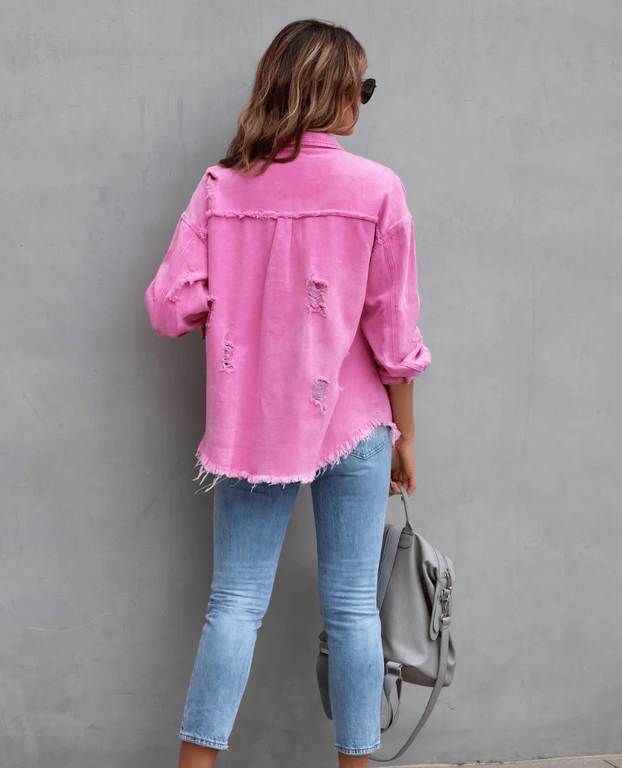 Justine™ - Harvenue Sunnystitch Veste en jean