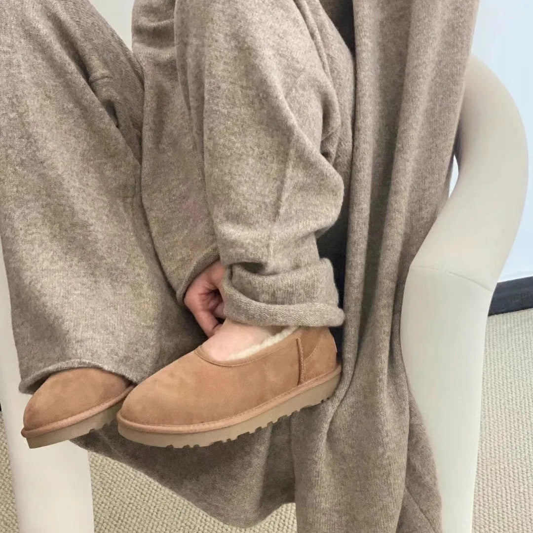 Berthe™ - Chaussures Douces et Chaudes en Fausse Fourrure pour Femme