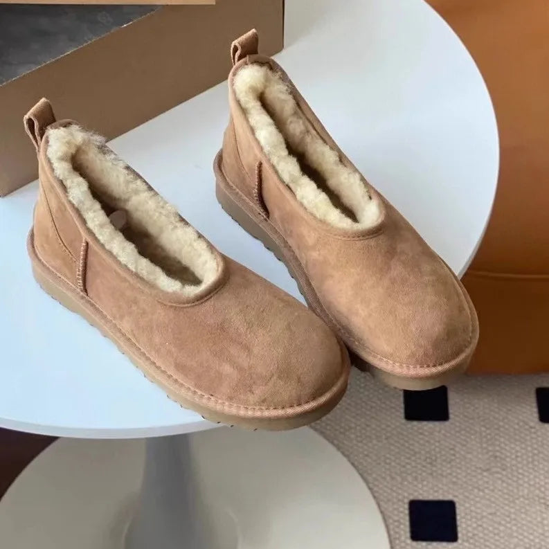 Berthe™ - Chaussures Douces et Chaudes en Fausse Fourrure pour Femme