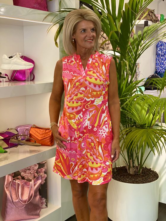 Ilira™ - Robe élégante à col en V