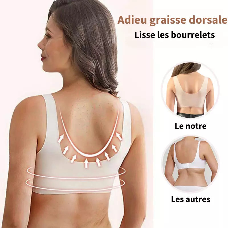 Cira™ - Soutien-gorge sans fil avec fermeture frontale (paquet de 3)