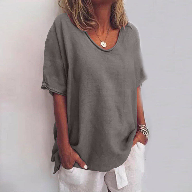 Evelyne™ - Blouse Décontractée et Élégante