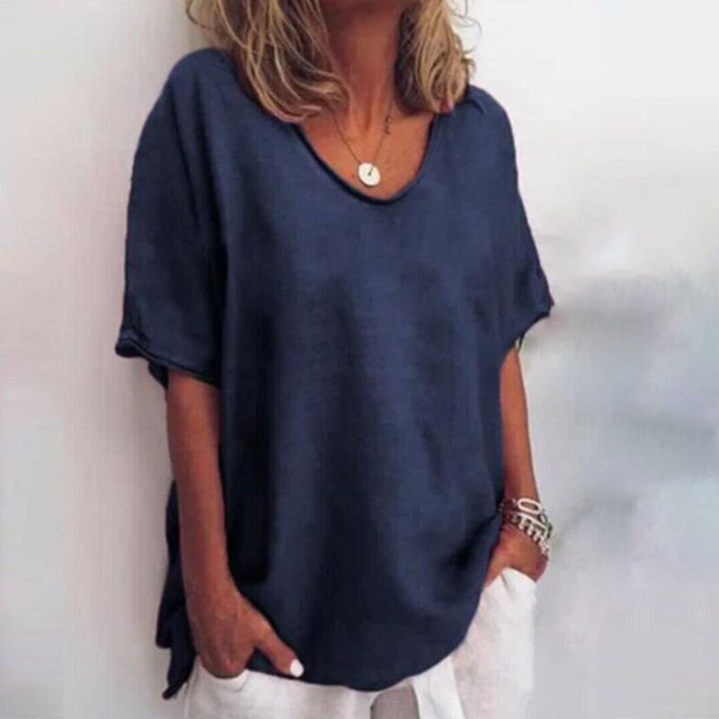 Evelyne™ - Blouse Décontractée et Élégante