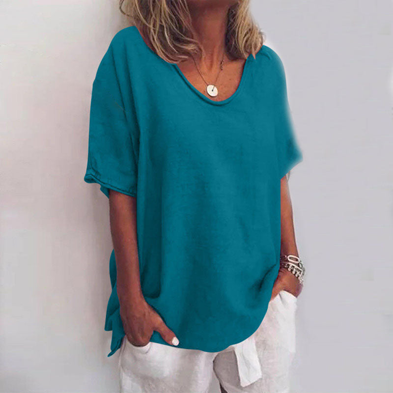 Evelyne™ - Blouse Décontractée et Élégante