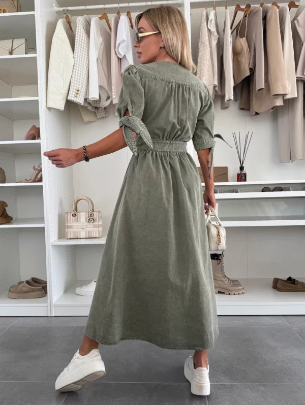 Vera™ - Robe en jean rayonnante