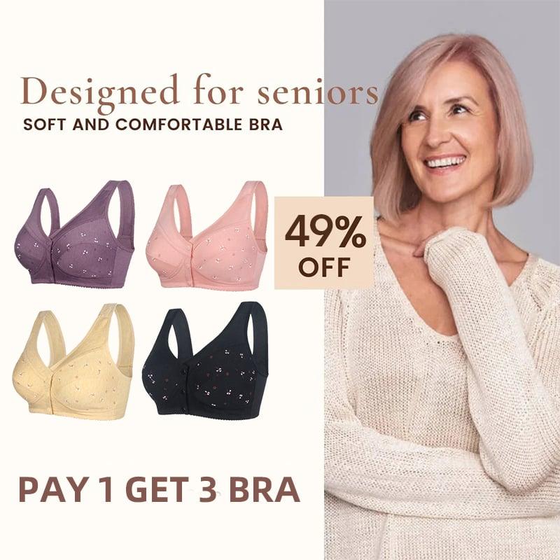 Bloem™ - Soutien-Gorge en Coton à Fermeture Frontale