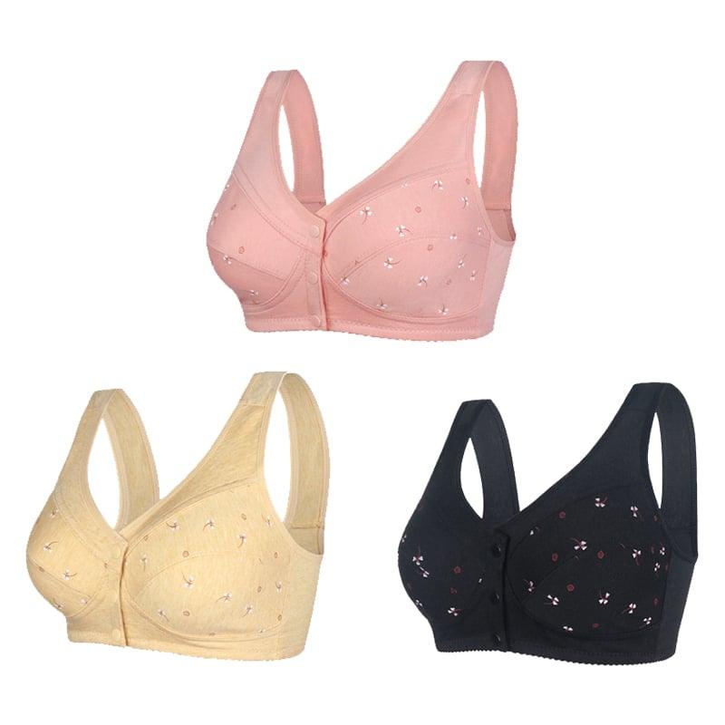 Bloem™ - Soutien-Gorge en Coton à Fermeture Frontale