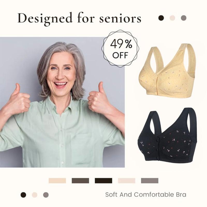 Bloem™ - Soutien-Gorge en Coton à Fermeture Frontale