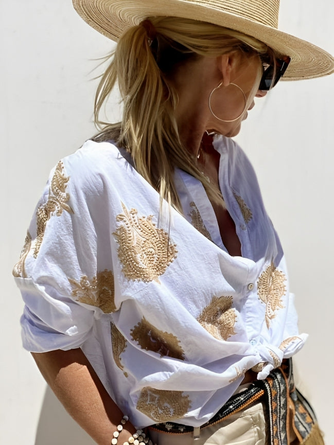 Elina™ - Blouse Chique Ibiza Style