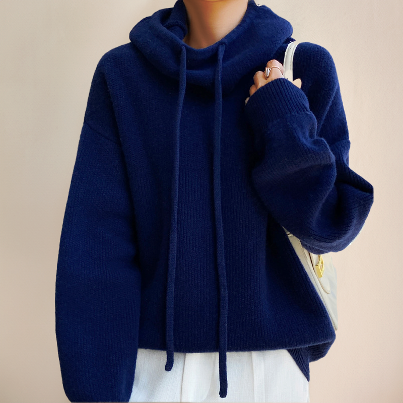 Aurore ™ - Pull à col roulé en laine mérinos
