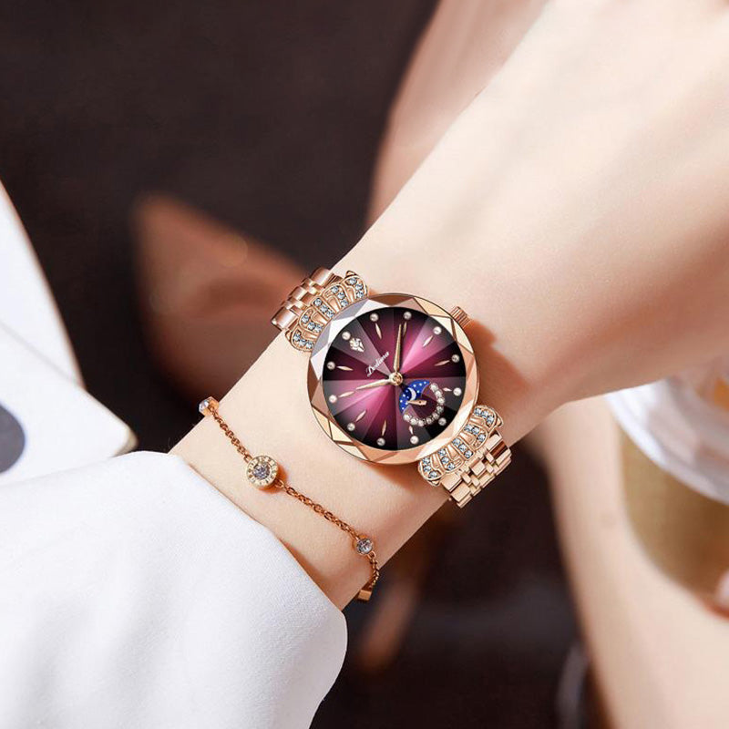 Carina™ - Éclat intemporel montre élégante pour femmes